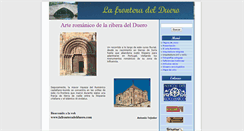 Desktop Screenshot of lafronteradelduero.com